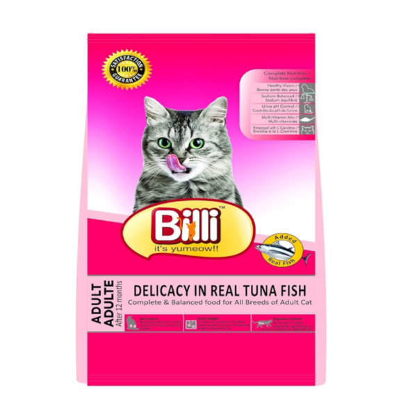 Billi Adult Cat Food Delicacy in Real Tuna Flavour 3kg bd