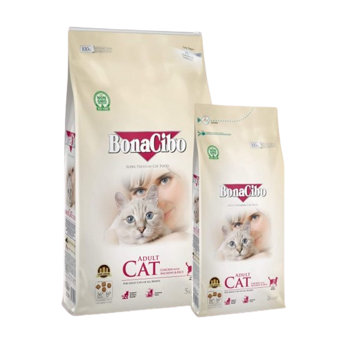 BonaCibo Adult Light & Sterilized Cat Dry Food bd