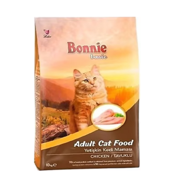 Bonnie Basic Adult Cat Food Chicken Flavour 10kg bd