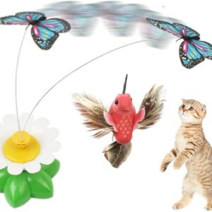 Electric Rotating Cat Butterfly Toy