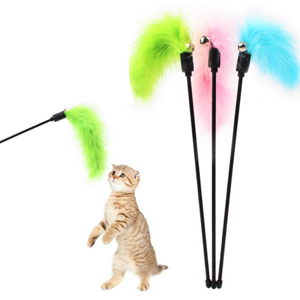 Hair Clause Cat Stick Toy bd