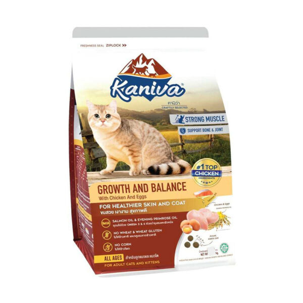 Kaniva Adult Cat Food for Growth & Balance – Chicken 2.8kg bd