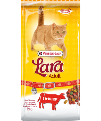 Lara Adult Cat Food Beef Flavour 10kg price in bd