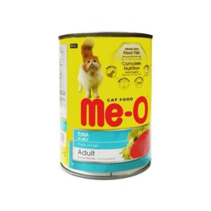 Me-O Adult Canned Cat Food Tuna in Jelly 400g bd