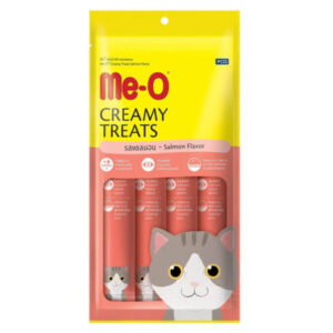 Me-O Creamy Treats Salmon Flavor (15gx4pcs) bd