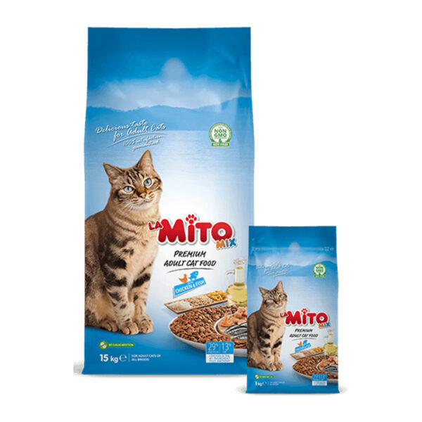Mito Mix Adult Cat Food with Chicken & Fish bd