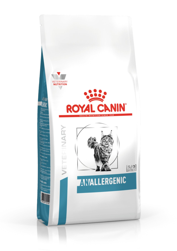 Royal Canin Vererinay Anallergenic Cat Dry Food 2kg bd