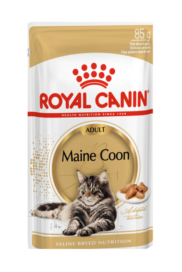 Royal Canin Maine Coon Adult Cat Wet Food Pouch, 85g bd