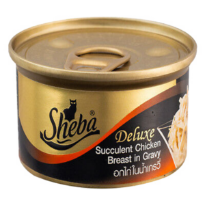 Sheba Can Succulent Chicken Breast in Gravy 85g bd