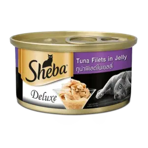 Sheba Deluxe Tuna Filets in Jelly 85g bd