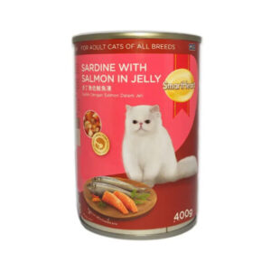 SmartHeart Cat Can Food – Sardine with Salmon (400gm) bd
