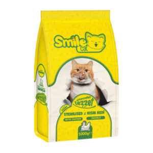 Smile Cat, Adult Cat Food Chicken 1kg bd