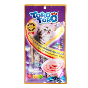 Toro Toro Likable Creamy Treat for Cat Tuna and Katsuobushi (15gx5pcs) bd