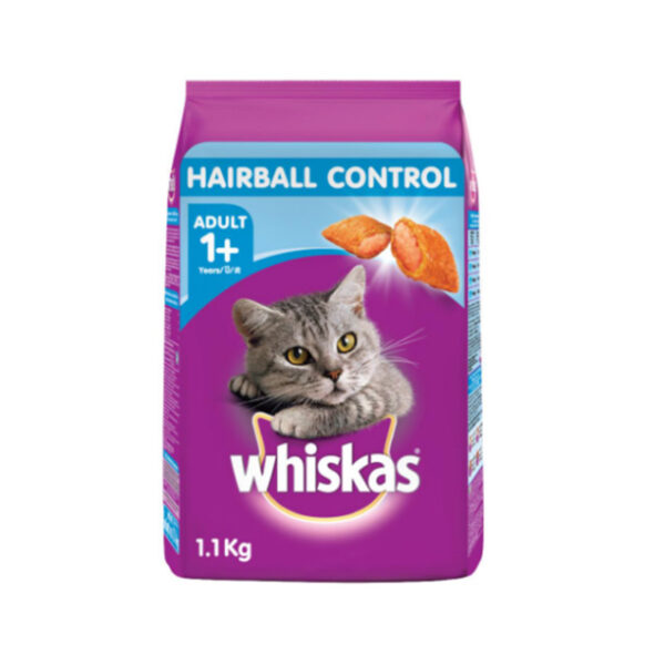 Whiskas Adult Cat Dry Food For Hairball Control – Chicken and Tuna bd