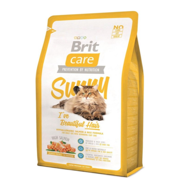 Brit Care Adult Sunny I,ve Beautiful Hair Cat Dry Food 7kg bd