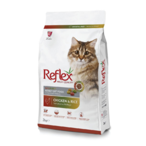 Reflex Chicken & Rice Adult Cat Dry Food 2kg bd